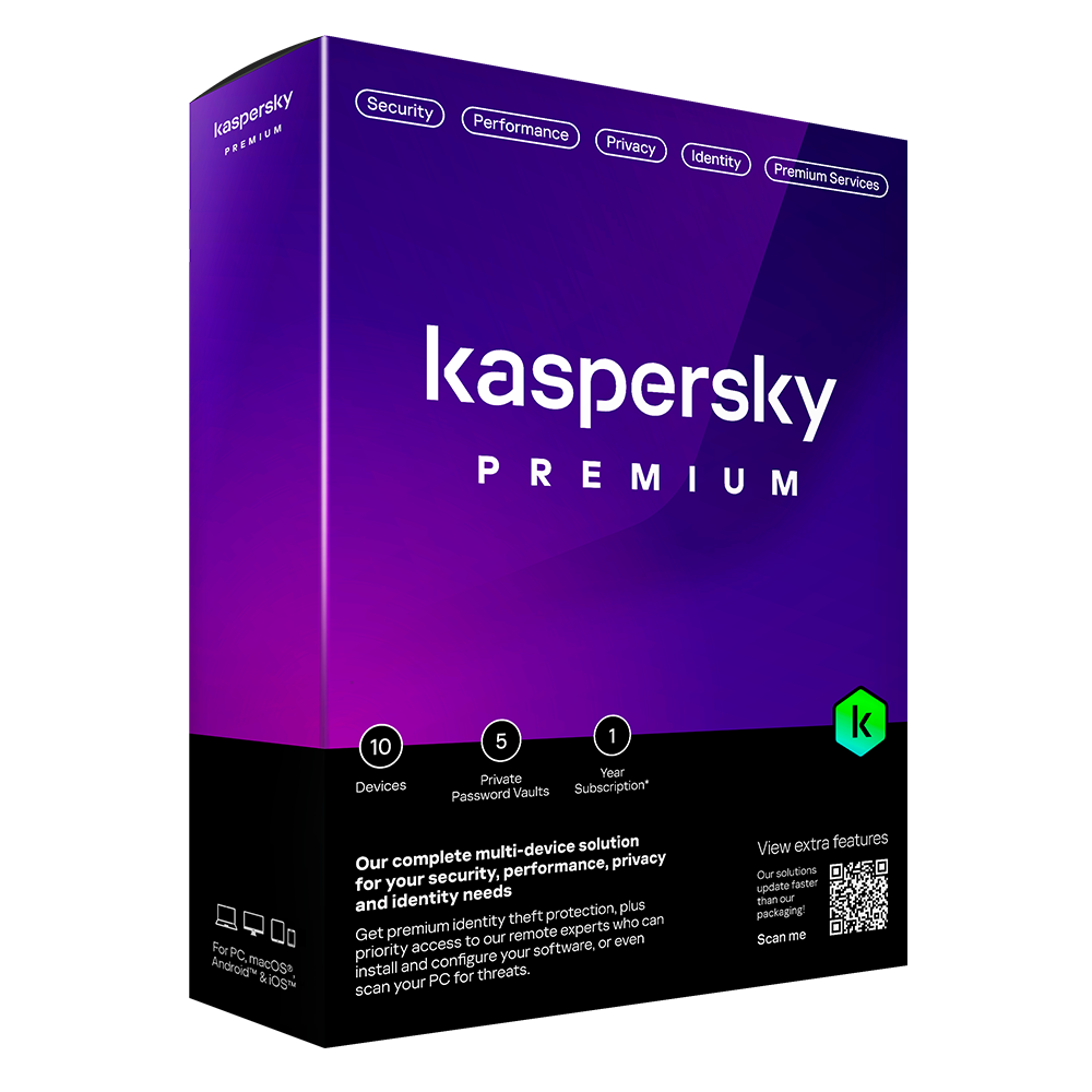 Kaspersky Premium - PC / MAC / ANDROID / IOS