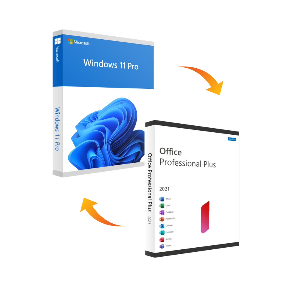 Windows 11 Pro + Office 2021 Pro Plus (Bundle)